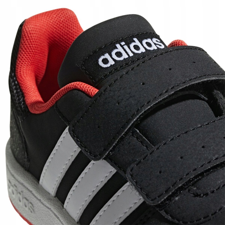 Shoes adidas Hoops 2.0 Mfc C Jr B75960 white black 1