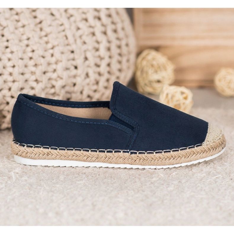 Goodin Suede Espadrilles blue 2