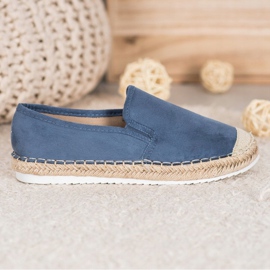 Goodin Suede Espadrilles blue 1