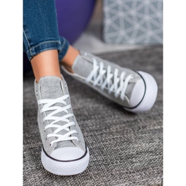 Super Me High Sneakers grey 2