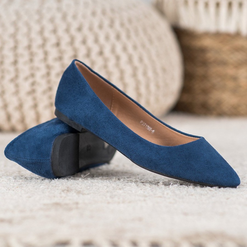 SHELOVET Ballerina In Spitz blue 1