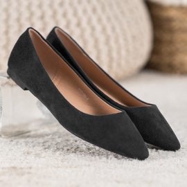SHELOVET Ballerina In Spitz black 2