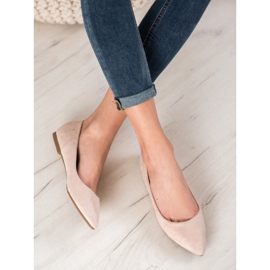 SHELOVET Ballerina In Spitz brown 1