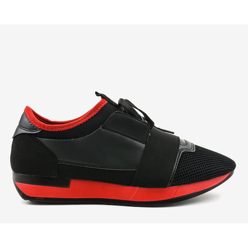Black men's sports shoes B18-101 2 Black men's sports shoes B18-101 2
