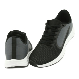 Atletico 1857335 men's sports shoes, black and gray 4