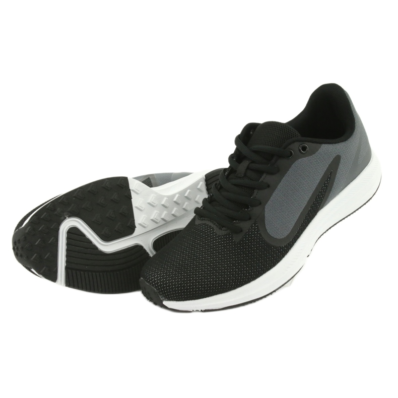 Atletico 1857335 men's sports shoes, black and gray 5