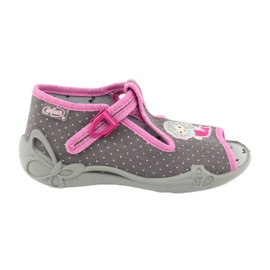 Befado children's shoes 213P114 pink grey 1