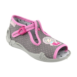 Befado children's shoes 213P114 pink grey 2