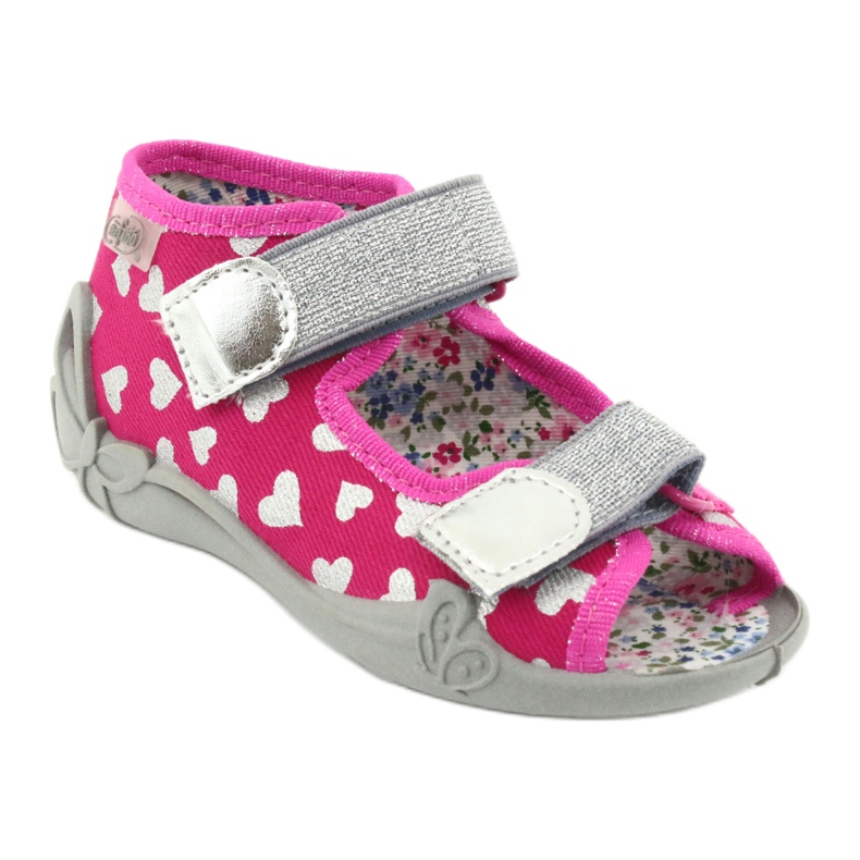Befado children's shoes 242P104 pink grey 1