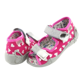 Befado children's shoes 242P104 pink grey 4