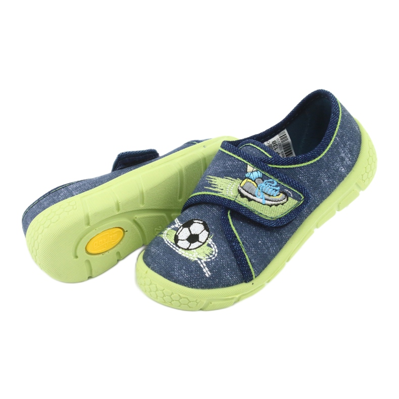Befado children's shoes 557P138 navy blue green 5