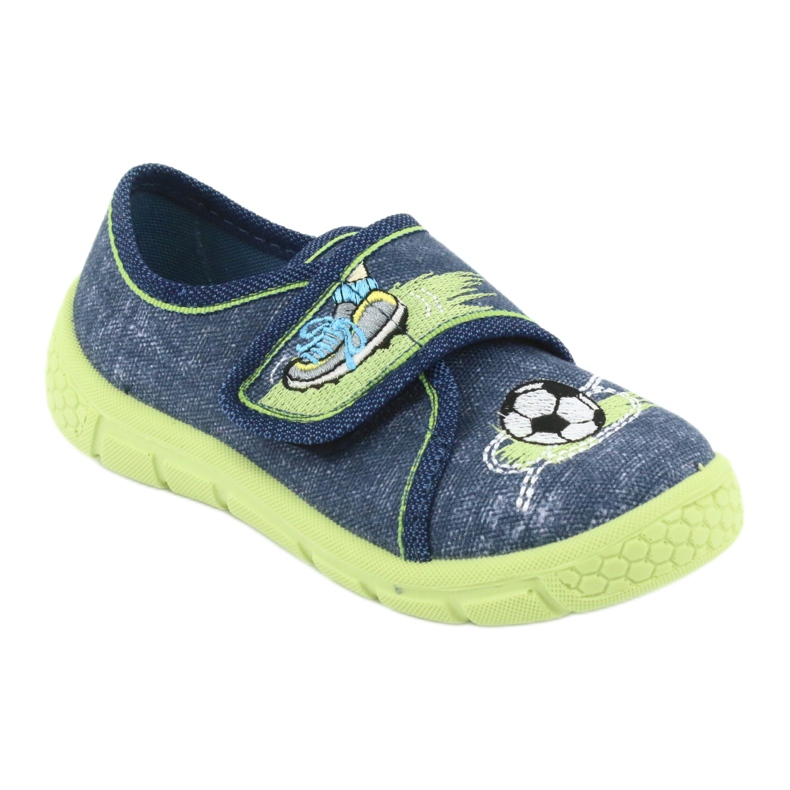 Befado children's shoes 557P138 navy blue green 1