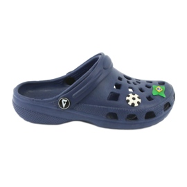 American Club American kroks children's slippers navy blue 1 American Club American kroks children's slippers navy blue 1