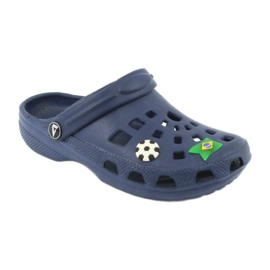 American Club American kroks children's slippers navy blue 2 American Club American kroks children's slippers navy blue 2