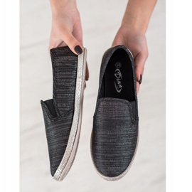 SHELOVET Comfortable Slipons black 2
