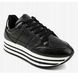 Black fashionable women's sports shoes 230-1 1 Black fashionable women's sports shoes 230-1 1