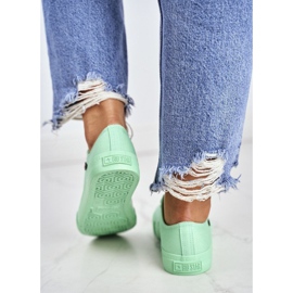Green women's sneakers Big Star AA274030 1
