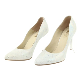 Espinto 456/96 women's pumps white multicolored 3