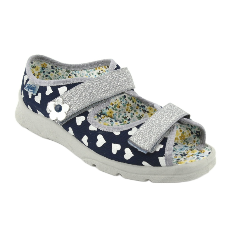 Befado children's shoes 969Y148 navy blue grey 2 Befado children's shoes 969Y148 navy blue grey 2