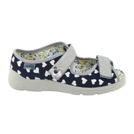 Befado children's shoes 969Y148 navy blue grey 1
