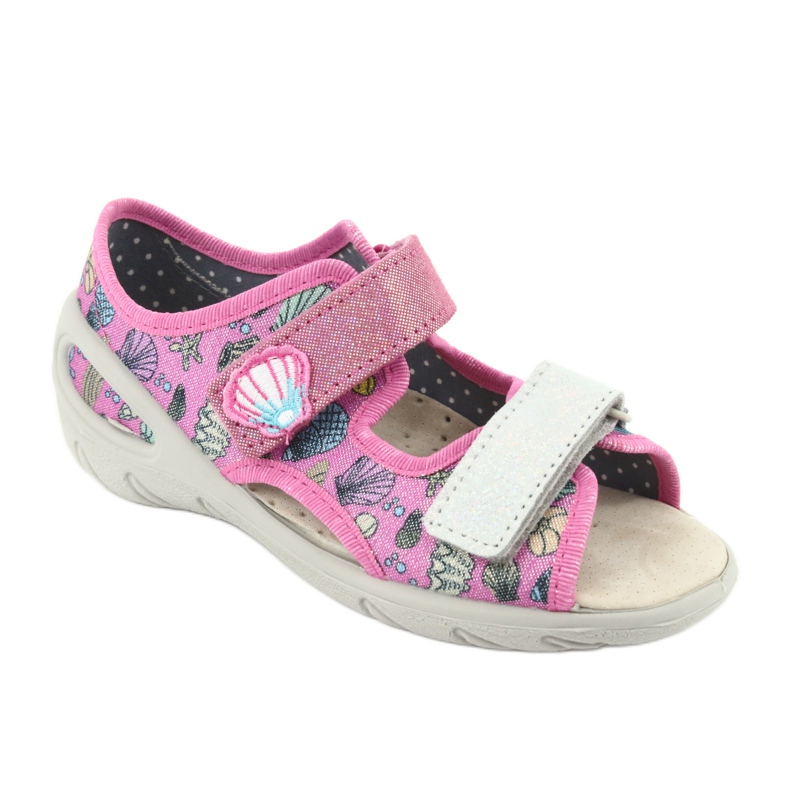 Befado children's shoes 065P134 pink grey multicolored 2 Befado children's shoes 065P134 pink grey multicolored 2