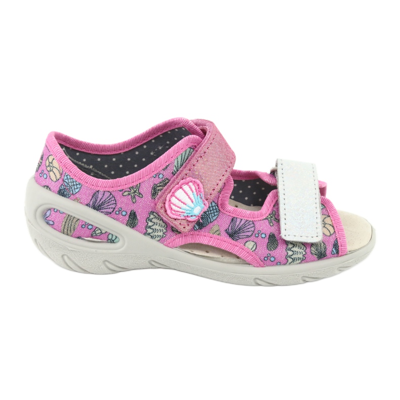 Befado children's shoes 065X134 pink grey multicolored 1