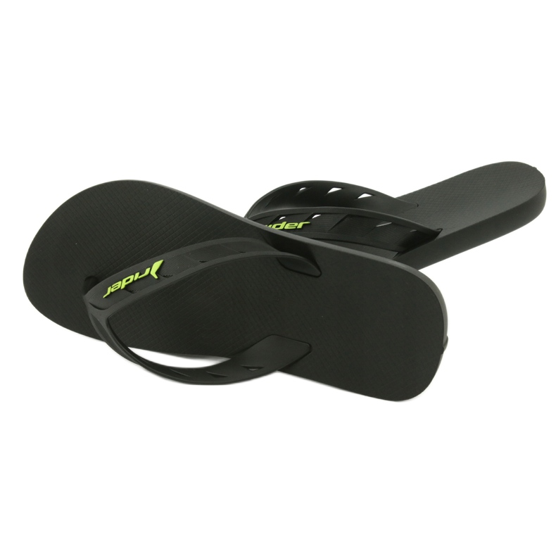 Black and green men's flip-flops Rider 11573 5 Black and green men's flip-flops Rider 11573 5