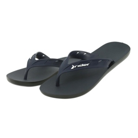 Rider Men's navy-white flip-flops 11573 blue 3