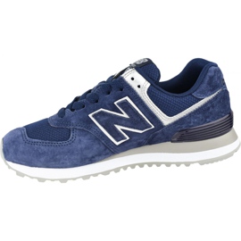 New Balance W WL574EY shoes navy blue 1