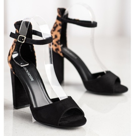 Goodin Pumps With Polka Dots brown black 2