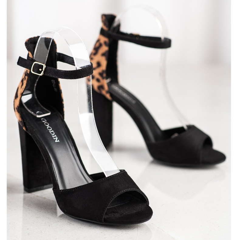 Goodin Pumps With Polka Dots brown black 2