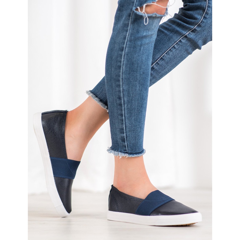 Bona Slip On Sneakers blue 1