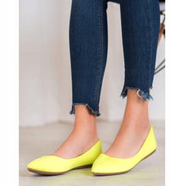 Seastar Neon ballerinas yellow 1