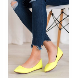 Seastar Neon ballerinas yellow 2