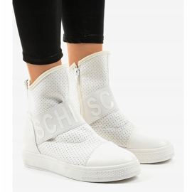 White Lycra sneakers SJ1730-2 1