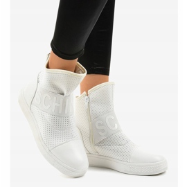 White Lycra sneakers SJ1730-2 2