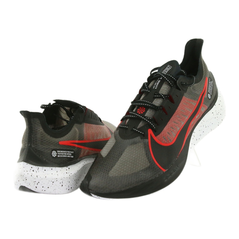 Nike Zoom Gravity M BQ3202-005 shoes black red 4