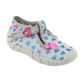 Befado children's shoes 110P380 blue pink 2