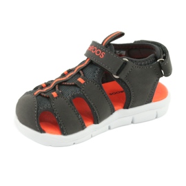 Kangaroos 02035 sports sandals orange grey 2 Kangaroos 02035 sports sandals orange grey 2