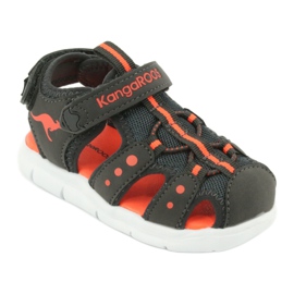 Kangaroos 02035 sports sandals orange grey 1