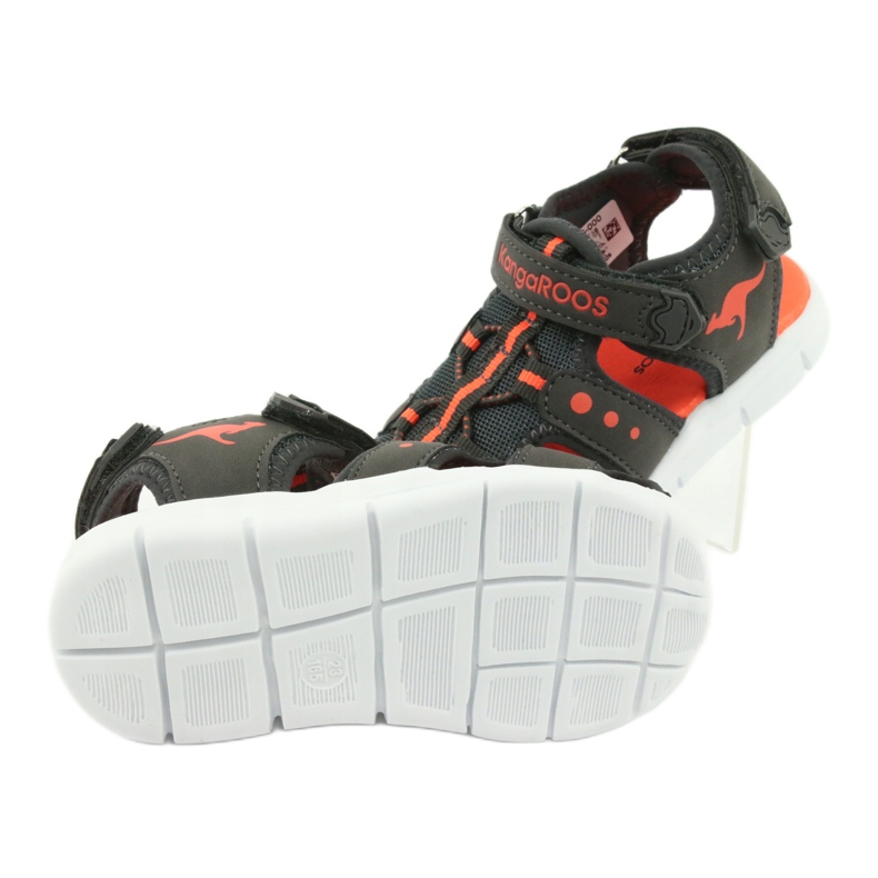 Kangaroos 02035 sports sandals orange grey 5 Kangaroos 02035 sports sandals orange grey 5