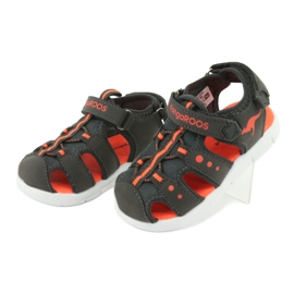 Kangaroos 02035 sports sandals orange grey 3