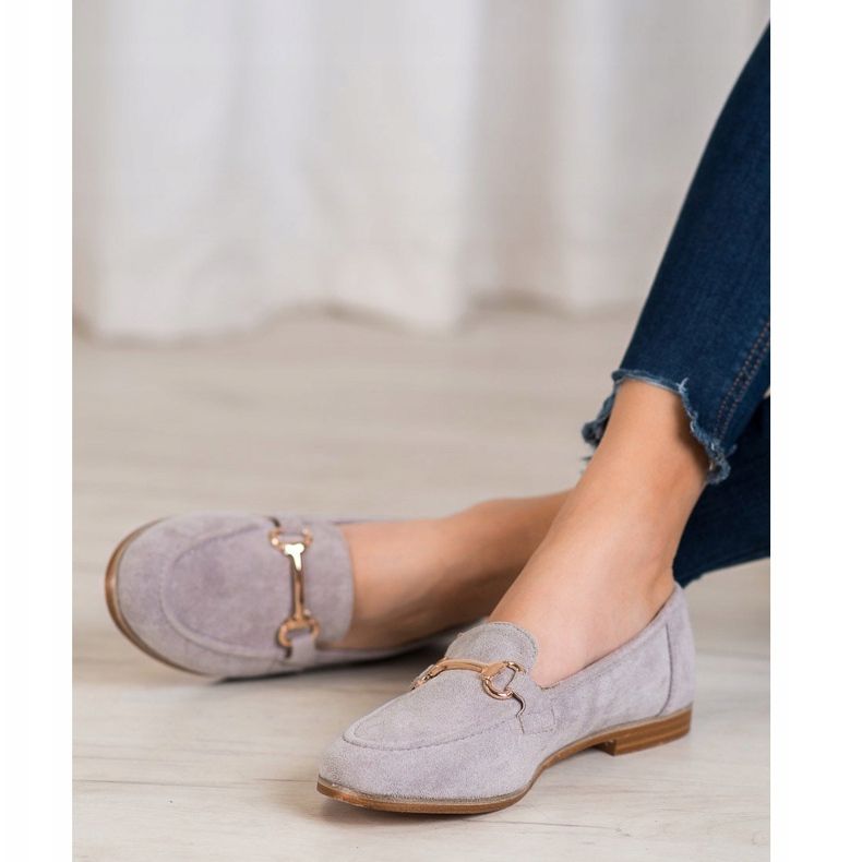 Seastar Elegant Slip-On Shoes grey 1