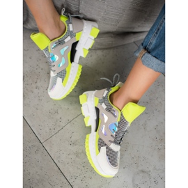 Seastar Stylish Sneakers With Holo Effect multicolored yellow 2
