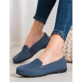 Leather Loafers With VINCEZA glitter blue 2 Leather Loafers With VINCEZA glitter blue 2