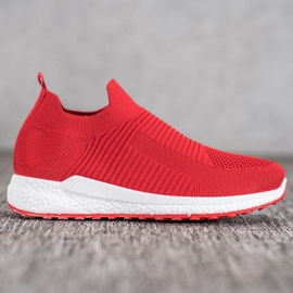 SHELOVET Sports Slipons red 1