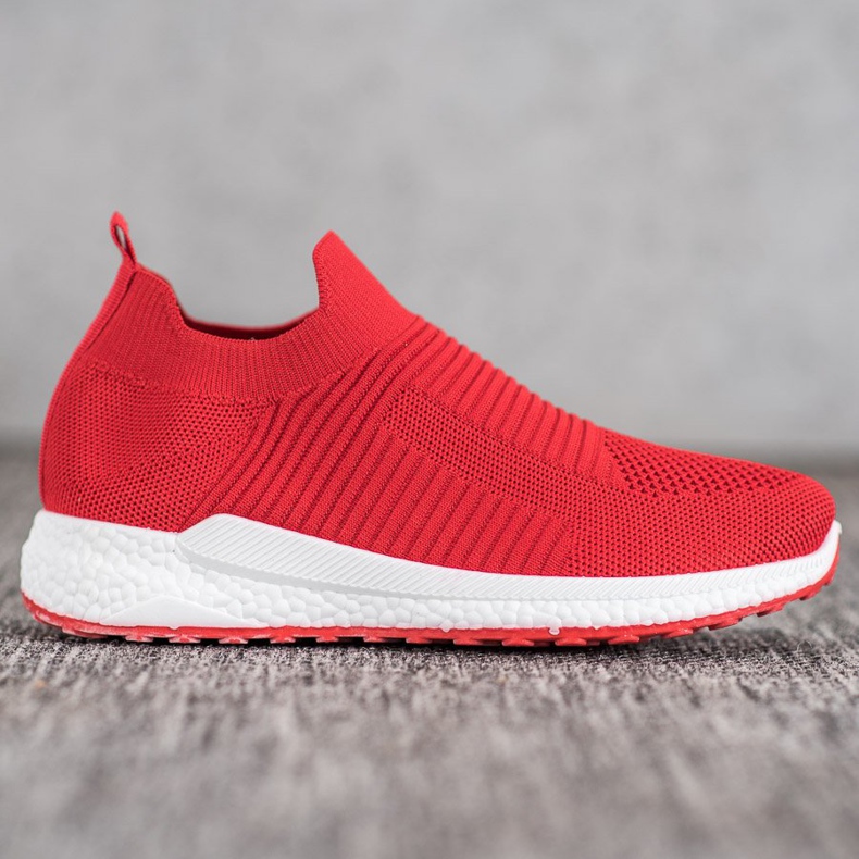 SHELOVET Sports Slipons red 1