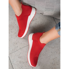 SHELOVET Sports Slipons red 2
