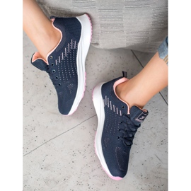 Ax Boxing Comfortable Openwork Sports Shoes blue 1