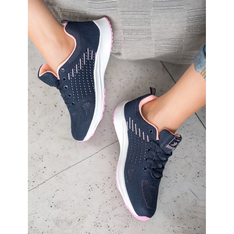 Ax Boxing Comfortable Openwork Sports Shoes blue 1